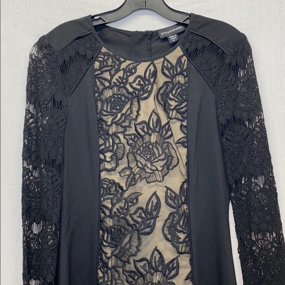 Style Stalker Last Night Embroidery Dress Medium - Picture 4 of 12